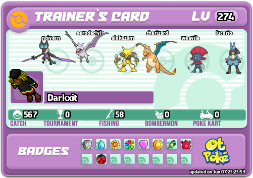 Darkxit Card otPokemon.com