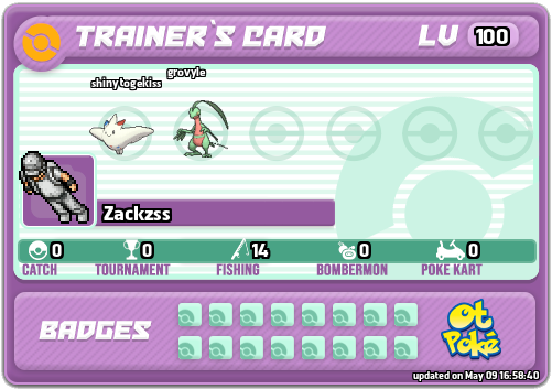 Zackzss Card otPokemon.com