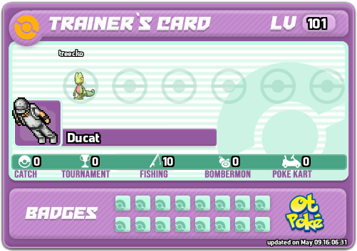 Ducat Card otPokemon.com