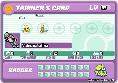 Valeunatalina Card otPokemon.com