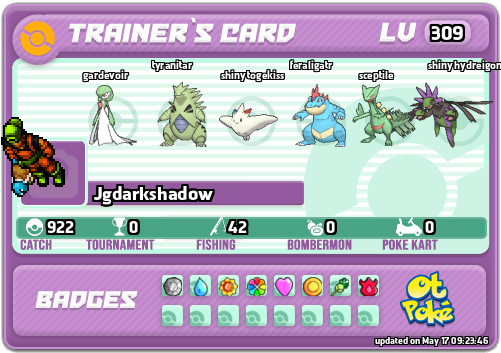 Jgdarkshadow Card otPokemon.com