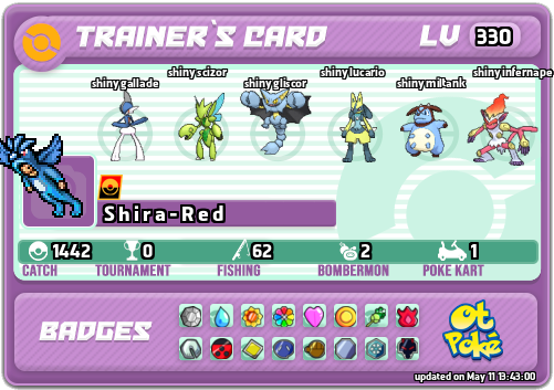 S h i r a - R e d Card otPokemon.com