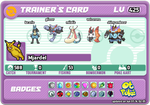 Mjardel Card otPokemon.com