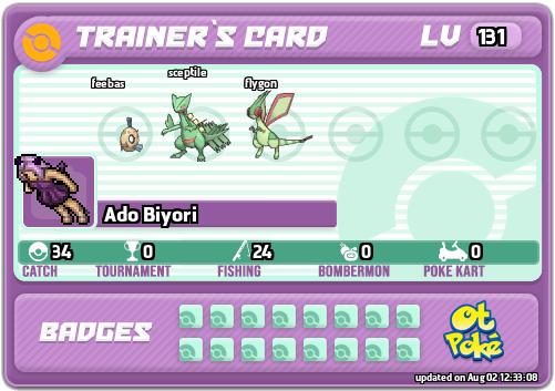 Ado Biyori Card otPokemon.com
