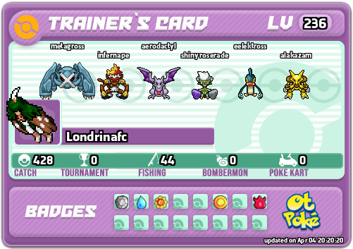 Londrinafc Card otPokemon.com