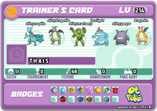 T H A I S Card otPokemon.com