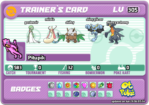 Pitupik Card otPokemon.com