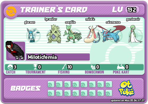 Miloticfemia Card otPokemon.com