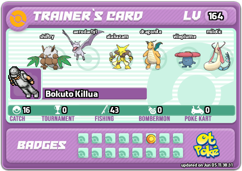 Bokuto Killua Card otPokemon.com