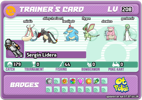Sergin Lidera Card otPokemon.com