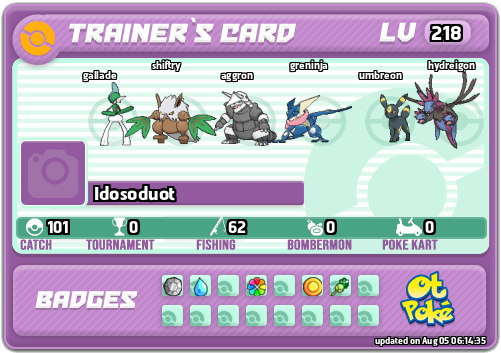 Idosoduot Card otPokemon.com