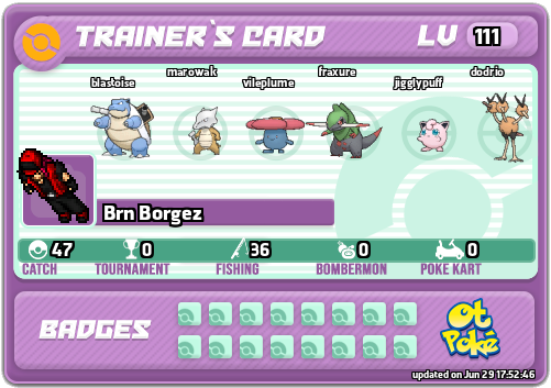 Brn Borgez Card otPokemon.com