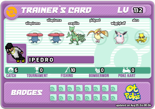 I P E D R O Card otPokemon.com