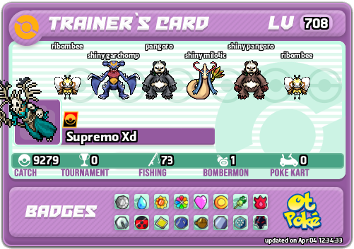 Supremo Xd Card otPokemon.com