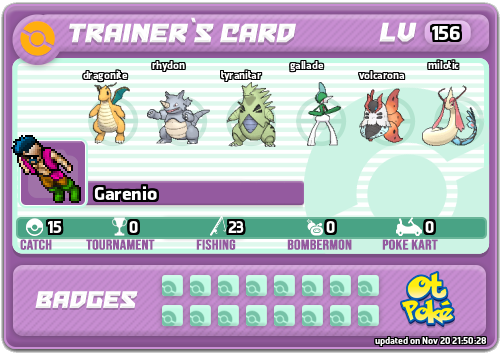 Garenio Card otPokemon.com