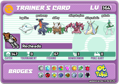 Recheado Card otPokemon.com