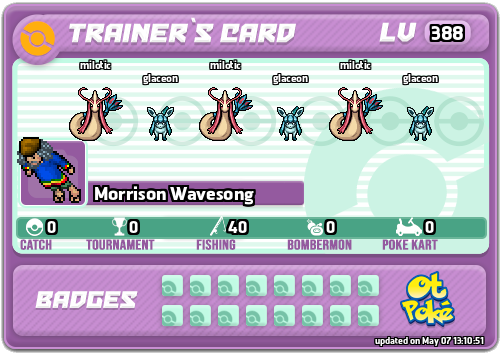 Morrison Wavesong Card otPokemon.com