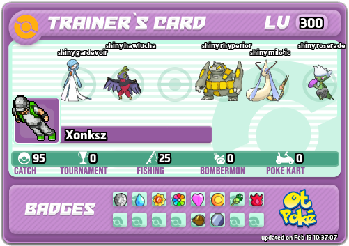 Xonksz Card otPokemon.com
