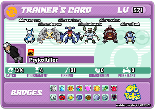 PsykoKiller Card otPokemon.com
