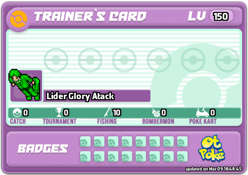 Lider Glory Atack Card otPokemon.com