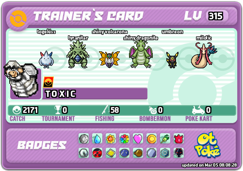 T O X I C Card otPokemon.com