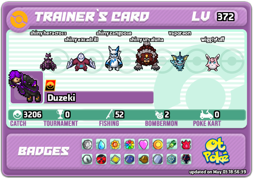 Duzeki Card otPokemon.com