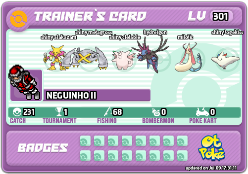NEGUINHO II Card otPokemon.com