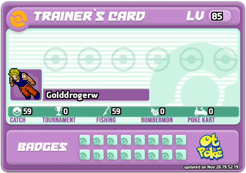 Golddrogerw Card otPokemon.com