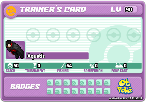 Aquatis Card otPokemon.com