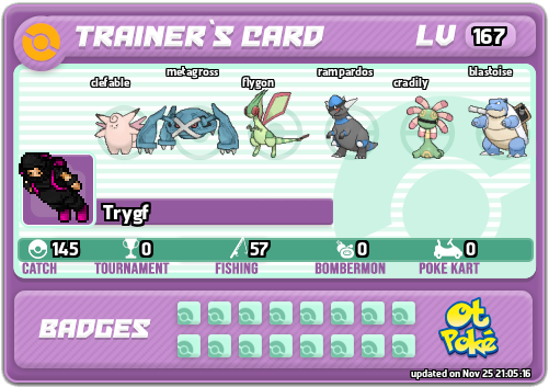 Trygf Card otPokemon.com