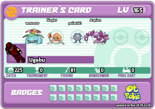 Ugabu Card otPokemon.com