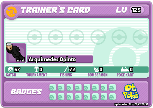 Arquimedes Opinto Card otPokemon.com