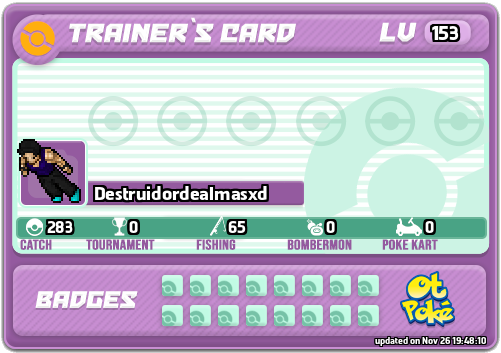 Destruidordealmasxd Card otPokemon.com