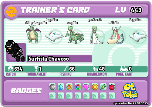 Surfista Chavoso Card otPokemon.com