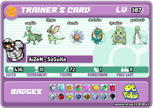 AiZeN - SoSuKe Card otPokemon.com